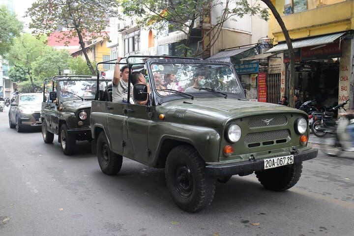 Hanoi Night Jeep Food Tour Led by Women: Old Quarter Eats & Train Street photo 5