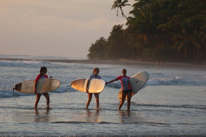 Learn to Surf at Playa Hermosa, Santa Teresa — 90-Min Group Lessons
