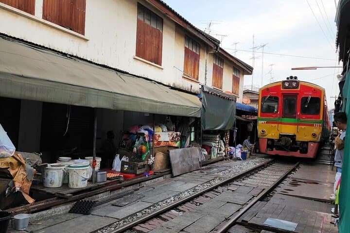 Mae Klong Railway & Amphawa Floating Market Day Tour from Bangkok — Firefly Boat Ride photo 4