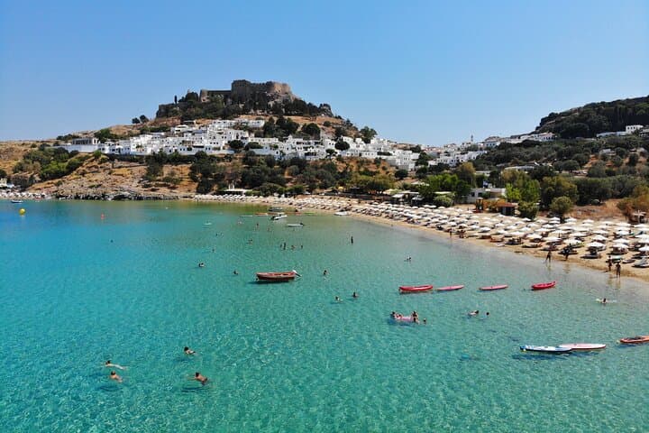 Rhodes Private Day Tour: Lindos, Seven Springs & Coastal Highlights photo 1