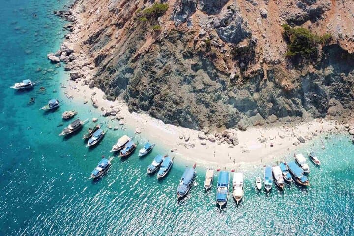 Suluada & Adrasan: Turkish Maldives Day Cruise from Antalya