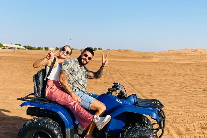 Self-Drive Quad Biking and Sandboarding in Dubai's Lahbab Red Dunes photo 2