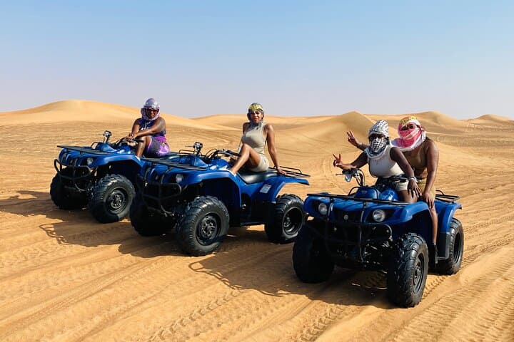 Self-Drive Quad Biking and Sandboarding in Dubai's Lahbab Red Dunes photo 3