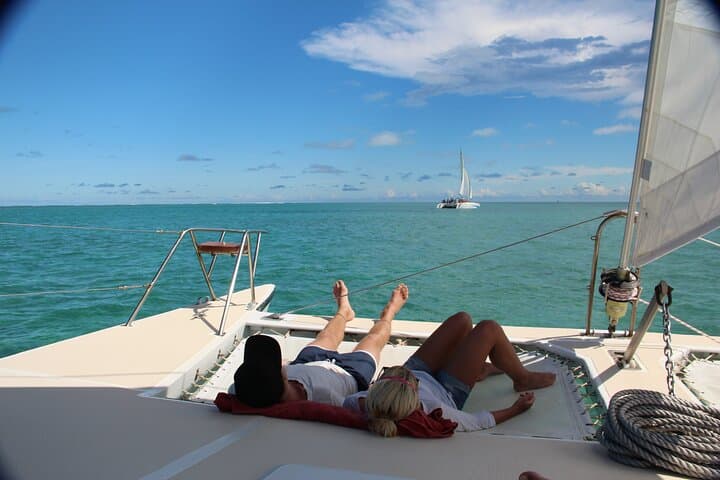 three-north-islands-catamaran-cruise-lunch-snorkel-mauritius photo 2