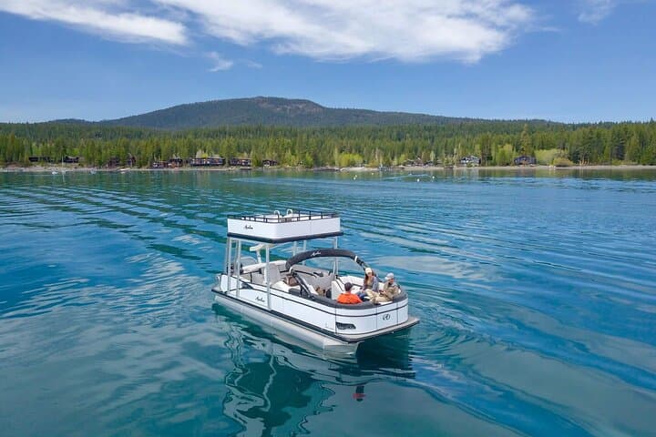 6-Hour Private Boat Tour on Lake Tahoe — Emerald Bay & Tahoe Keys Double-Decker Charter
