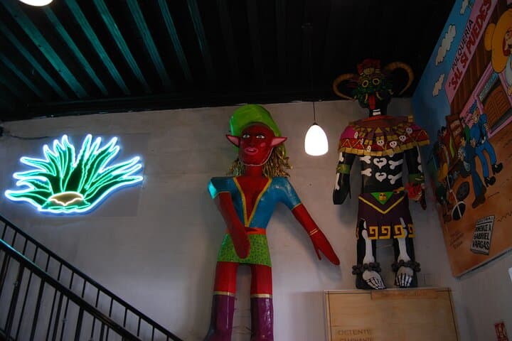 Mexico-City-bike-tour-lucha-libre-pulque-tasting photo 5