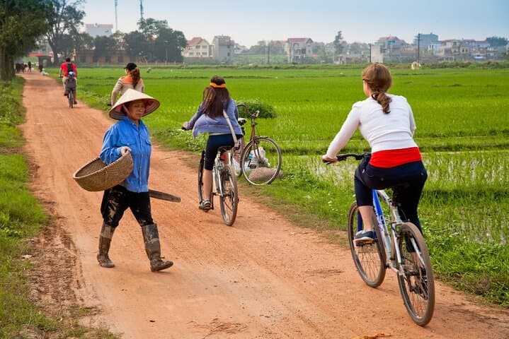 Hoi An Countryside Cycling: Rice Paper, Carpentry & Bamboo Boat Experience photo 6