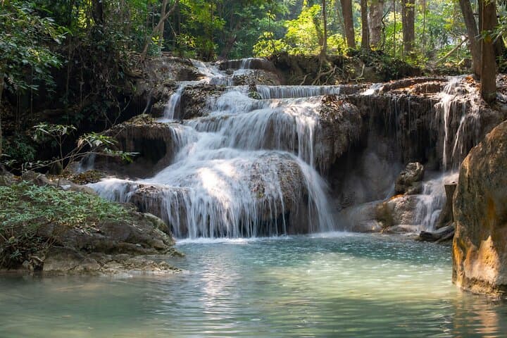 Erawan Falls & Kanchanaburi Skywalk Day Trip from Bangkok photo 4