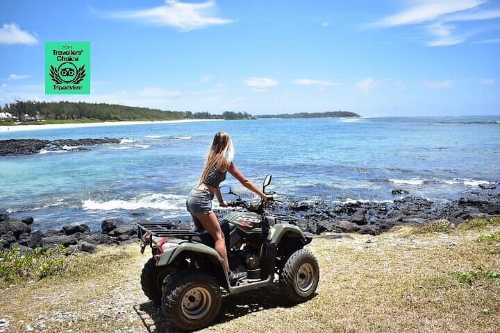South Mauritius Quad & Sea Adventure — Quad Biking to Blue Bay Snorkel photo 1