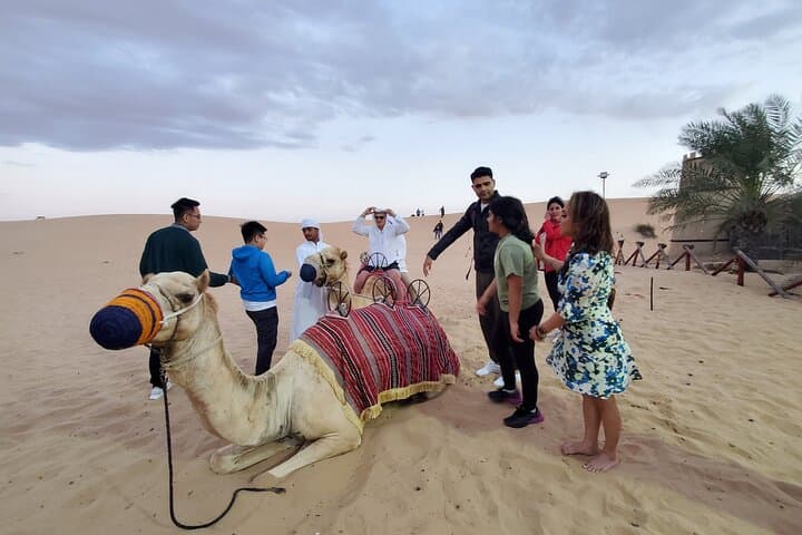 Dubai highlights & Lahbab desert safari with BBQ dinner — private full-day tour photo 2