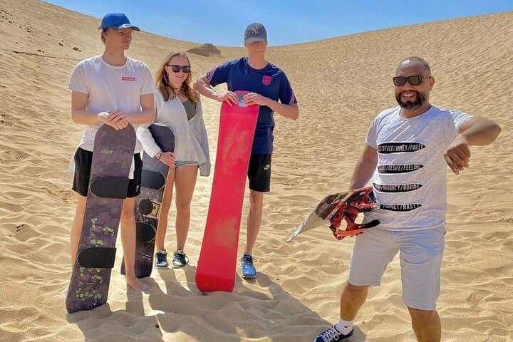 Sunset Sandboarding near Agadir: Dune Runs with Ocean Views photo 3