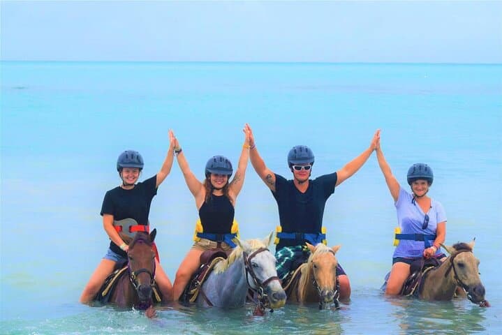 Montego Bay ATV, Horseback and Swim Private Tour: Jungle Trails to Caribbean Waves photo 2
