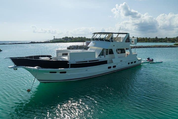 Sunset Yacht Cruise on a 72' Bruce Roberts — Private Riviera Maya Sailing from Playa del Carmen photo 1