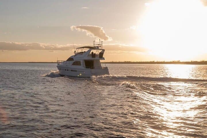 Sunset Cocktail Cruise on a 60' Neptunus from Playa del Carmen