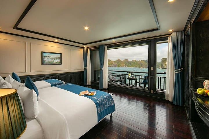 Ha Long & Lan Ha Bay 2-Day Luxury Cruise — Caves, Kayaks & Sunset Decks photo 2