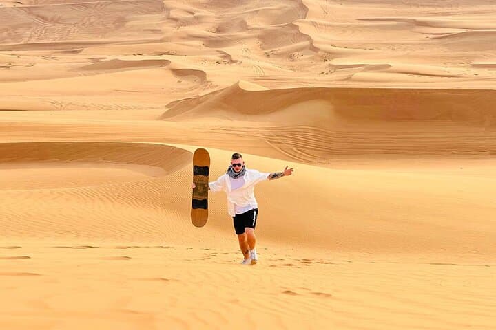 Dubai Quad Bike Safari, Camel Ride & Desert BBQ Camp Experience photo 2