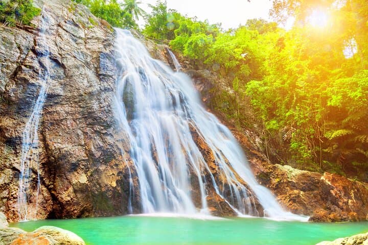 Koh Samui Half-Day Tour: Big Buddha, Hin Ta Hin Yai & Na Muang Waterfall