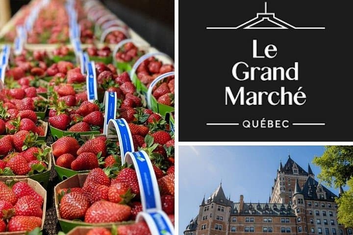 Quebec City & Grand Marché Farm Tour: Markets, History and Countryside Views photo 1