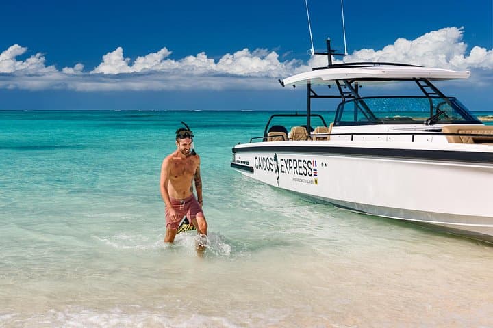 Luxury Axopar Charter: Private Full-Day Snorkel & Island Cruise from Providenciales photo 4