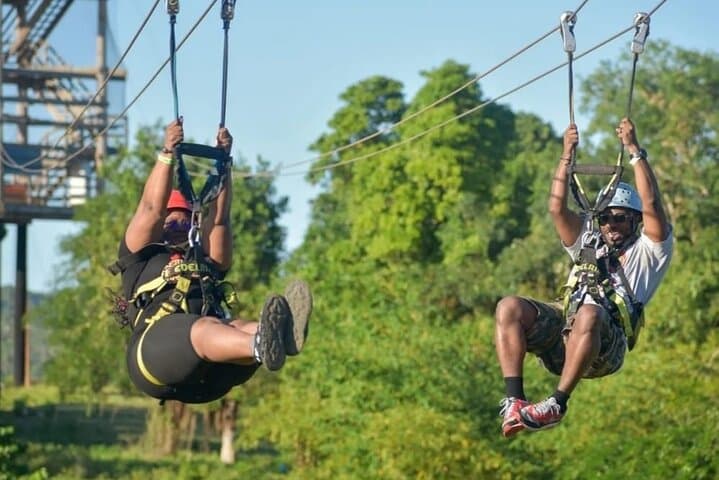 Montego Bay Adventure: Zipline Canopy, Horseback Swim & Catamaran Cruise photo 1