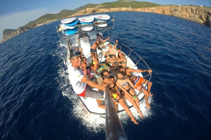 Ibiza SUP & Snorkel Boat Tour — 3-Hour Paddle Surf Course from Sant Antoni photo 3