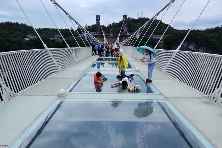 Walk the Clouds: Zhangjiajie Glass Bridge & Yellow Dragon Cave Day Tour photo 2