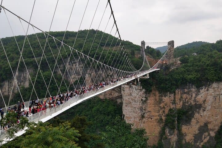 Walk the Clouds: Zhangjiajie Glass Bridge & Yellow Dragon Cave Day Tour photo 4