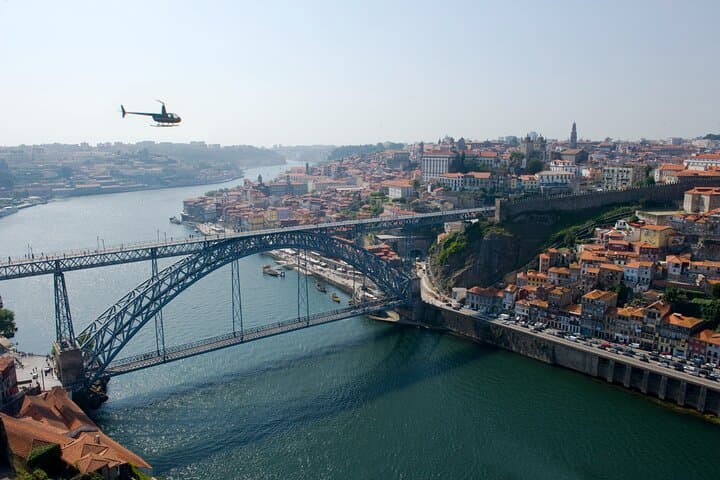 Helicopter Tour Over Porto: 20-Minute Coastal & Douro Estuary Flight photo 2
