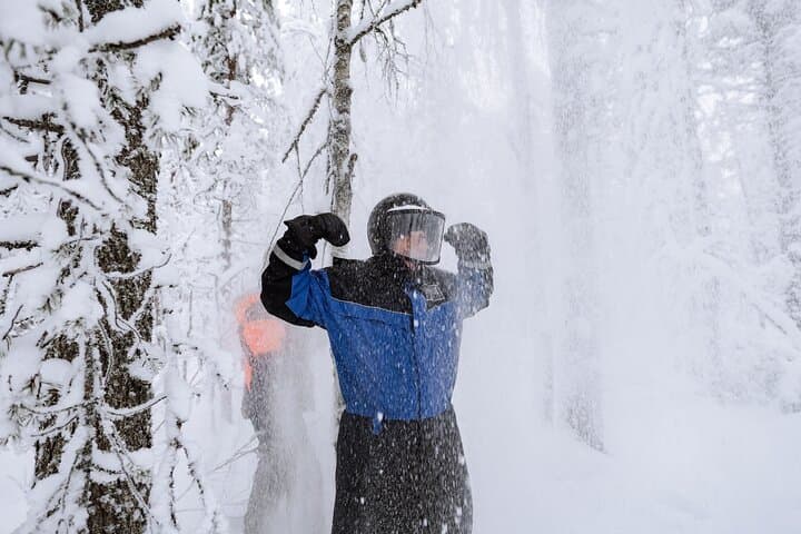 Easy Snowmobile Safari in Levi: 1-Hour Family-Friendly Ride Through Lapland photo 3