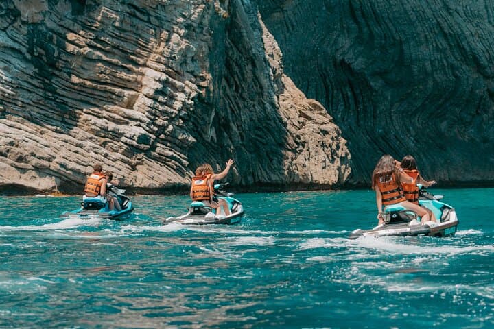 Coll Baix & Aucanada Jet Ski Tour — Speed to Coves, Caves & a 19th‑Century Lighthouse photo 6