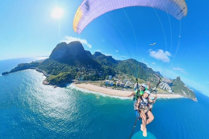 Tandem Paragliding at Pedra Bonita — Flight Over Rio's Tijuca Forest