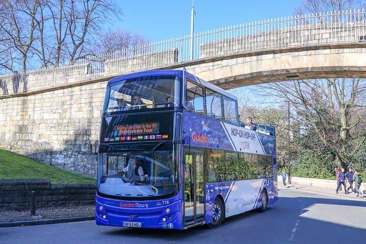 York Open-Top Hop-on Hop-off Bus Tour — Minster, Walls & River Ouse photo 2