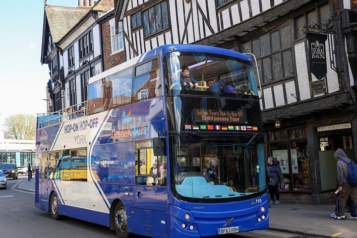 York Open-Top Hop-on Hop-off Bus Tour — Minster, Walls & River Ouse photo 1