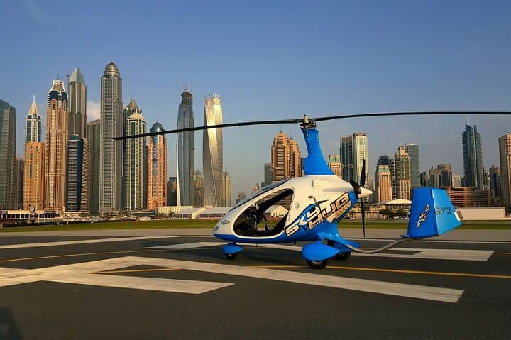 Gyrocopter Dubai: 20-Minute Private Aerial Flight Over Palm & Marina photo 4