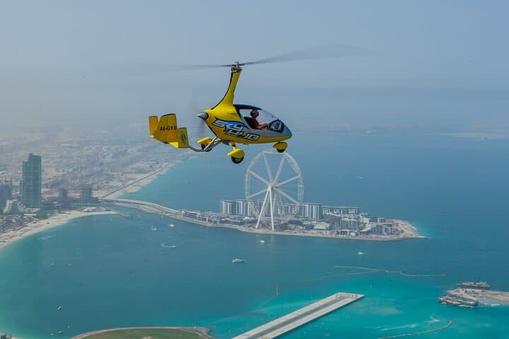 Gyrocopter Dubai: 20-Minute Private Aerial Flight Over Palm & Marina photo 6