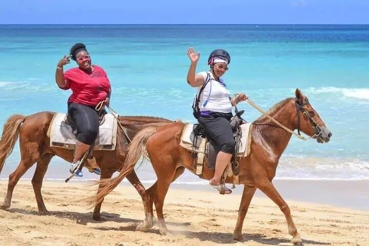 Horseback Riding on Punta Cana Beaches: Macao & Bavaro Coastal Trail Ride photo 2