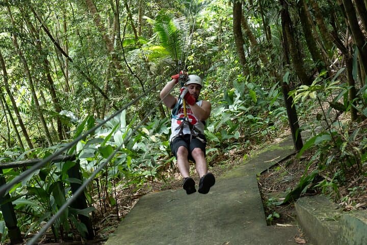 Jeep and Zipline Adventure in St. Lucia — Dennery Rainforest Canopy Tour photo 2