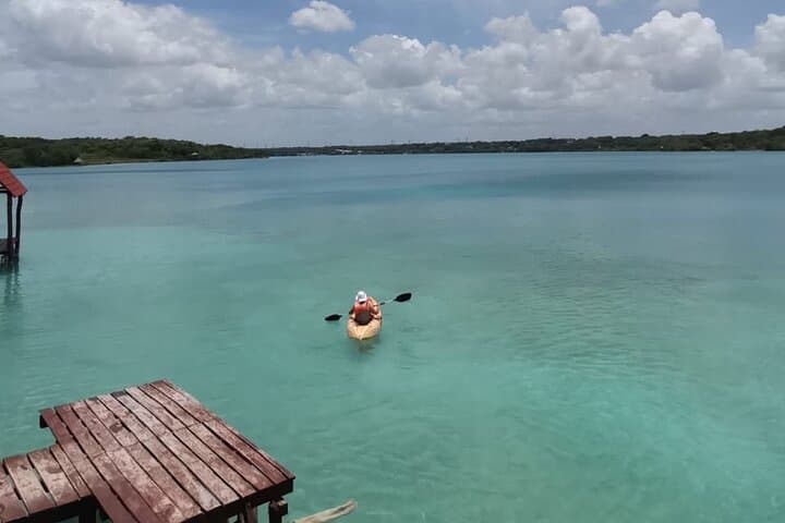 Explore Bacalar's Seven-Color Lagoon: Full-Day Tour from Cancun photo 4