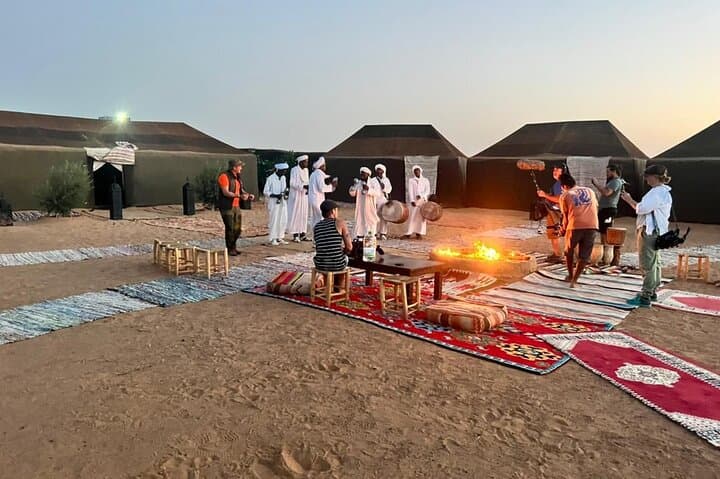 Overnight at Sahara Wellness Camp: Erg Chebbi Camel Ride, Sandboarding & Berber Camp Experience photo 5