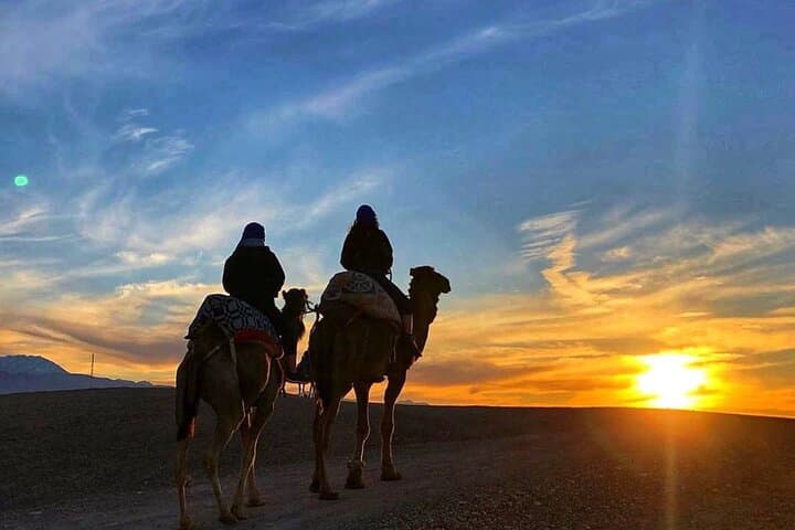 Agafay Desert Sunset Camel Ride & Dinner Under the Stars from Marrakech photo 2