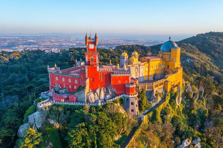 Private Sintra and Cascais Day Trip from Lisbon: Pena Palace, Cabo da Roca & Boca do Inferno