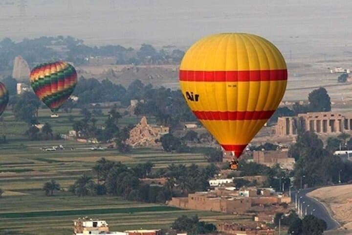 Hot Air Balloon Over Luxor: Sunrise Flight Above Temples photo 5