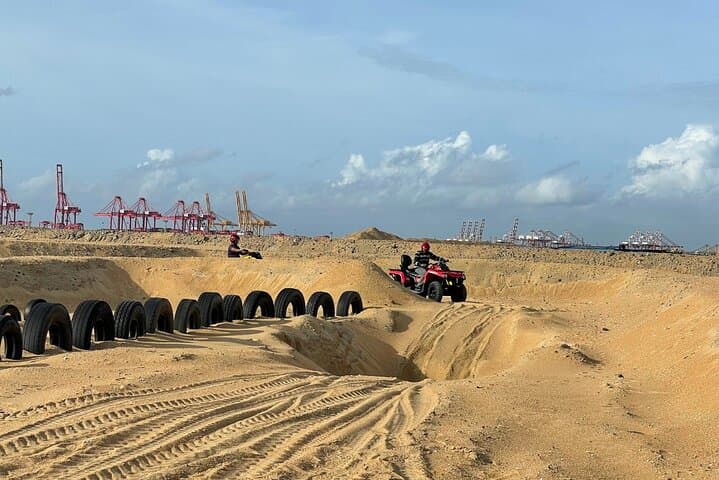 Port City ATV Ride: Private Sand-Dune Adventure in Colombo photo 2