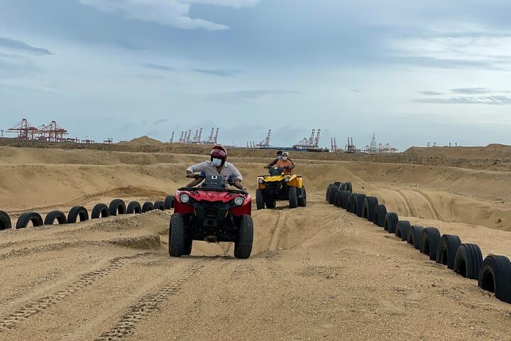 Port City ATV Ride: Private Sand-Dune Adventure in Colombo photo 3