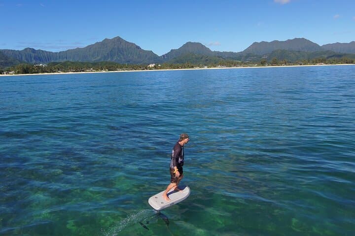 Master the Waters off Kailua: eFoil, Wing Foil, Windsurf & Kayak Lessons on Oahu photo 5