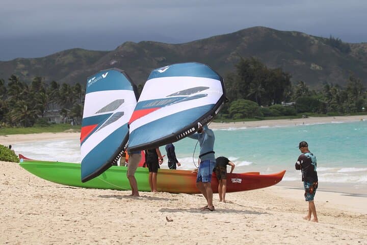 Master the Waters off Kailua: eFoil, Wing Foil, Windsurf & Kayak Lessons on Oahu photo 6