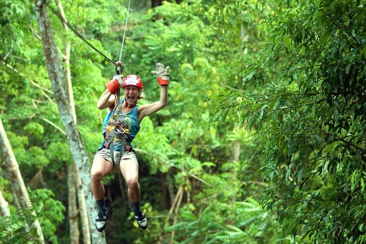 Half-Day Zipline and Rainforest Adventure in Krabi: 10 Canopy Ziplines & Abseiling photo 3