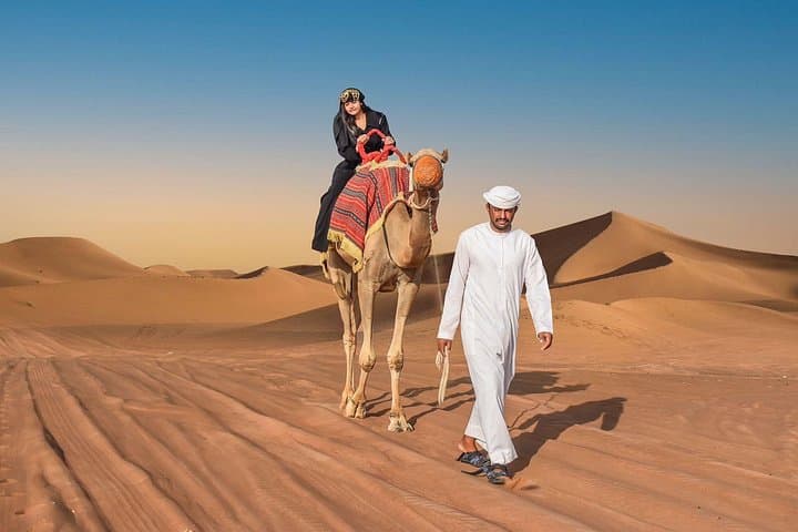 Dubai Red Dunes Morning Safari: Quad Bike, Dune Bashing & Camel Ride photo 1