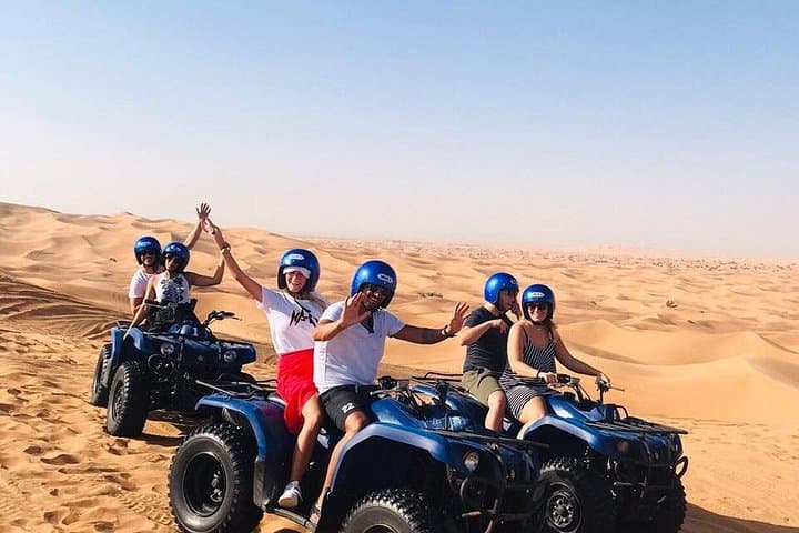 Dubai Red Dunes Morning Safari: Quad Bike, Dune Bashing & Camel Ride photo 3