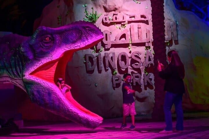 Dubai Garden Glow: Nighttime Light Park & Giant Dino Experience photo 6